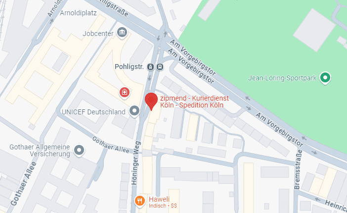 zipmend Express Standort in Köln